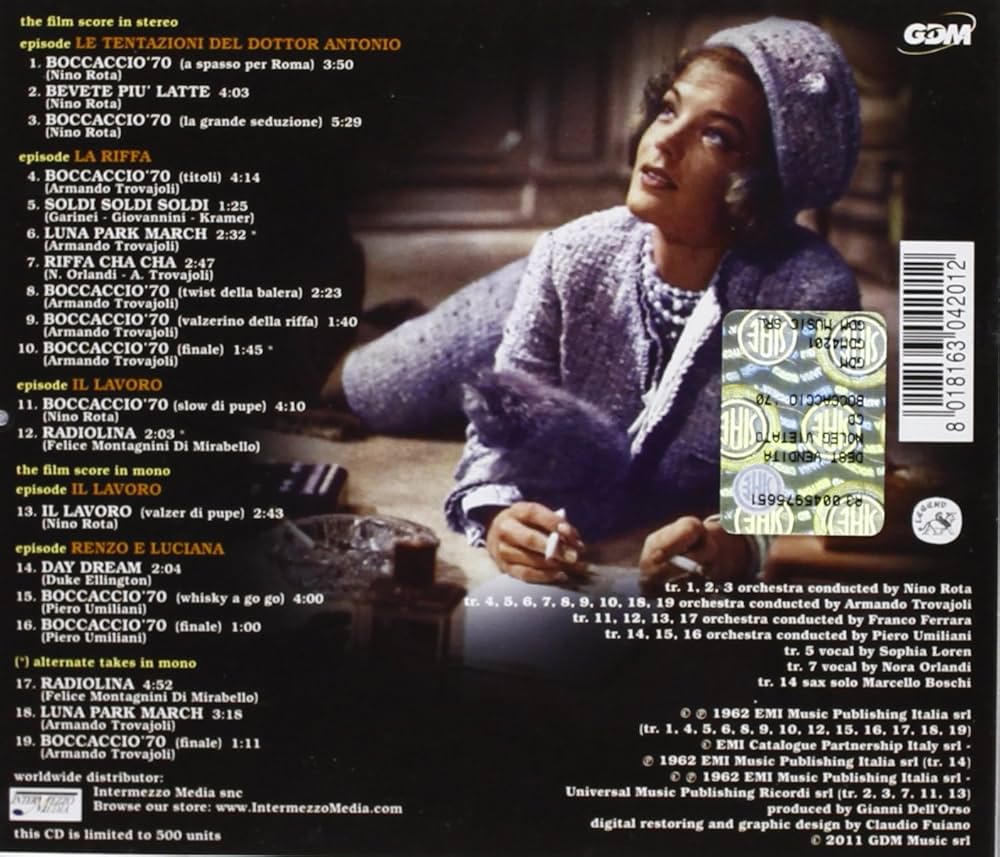 Amazon.co.jp: Boccaccio 70: Music